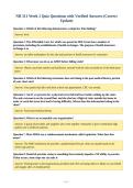 NR 511 Week 1 Quiz Questions with Verified Answers &lpar;Correct&NewLine;Update&rpar;