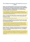 NR 511 Midterm Exam Questions with Verified Answers &lpar;Correct&NewLine;Update&rpar;