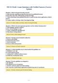 NR 511 Week 1 exam Questions with Verified Answers &lpar;Correct&NewLine;Update&rpar;