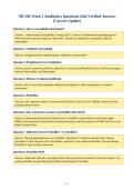 NR 566 Week 2 Antibiotics Questions with Verified Answers&NewLine;&lpar;Correct Update&rpar;