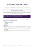 NSG 526 EXAM 2 STUDY GUIDE ACTUAL EXAM 2026&sol;2027 &vert; Clinical Modalities Review &vert; Wilkes University &vert; Verified Q&A &vert; Pass with Confidence - A&plus; Graded&NewLine;&NewLine;