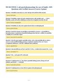 NR 566 WEEK 2&colon; advanced pharmacology for care of family&colon; ABX&NewLine;Questions with Verified Answers &lpar;Correct Update&rpar;