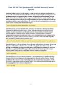 Final NR 566 Test Questions with Verified Answers &lpar;Correct&NewLine;Update&rpar;