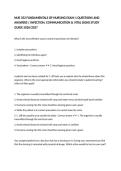 NUR 352 FUNDAMENTALS OF NURSING EXAM 1 QUESTIONS AND ANSWERS &vert; INFECTION&comma; COMMUNICATION & VITAL SIGNS STUDY GUIDE 2026&sol;2027