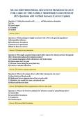 NR 566 MIDTERM&sol;NR566 ADVANCED PHARMACOLOGY&NewLine;FOR CARE OF THE FAMILY MIDTERM EXAM NEWEST&NewLine;2025 Questions with Verified Answers &lpar;Correct Update&rpar;