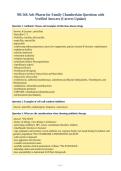 NR 566 Adv Pharm for Family Chamberlain Questions with&NewLine;Verified Answers &lpar;Correct Update&rpar;