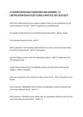 IV CERTIFICATION EXAM QUESTIONS AND ANSWERS &vert; IV CERTIFICATION EXAM STUDY GUIDE & PRACTICE TEST 2026&sol;2027