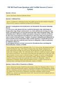 NR 566 Final Exam Questions with Verified Answers &lpar;Correct&NewLine;Update&rpar;