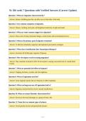 Nr 566 week 7 Questions with Verified Answers &lpar;Correct Update&rpar;