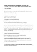 EXAM 2 MECHANICAL VENTILATION NCLEX QUESTIONS AND ANSWERS &vert; MECHANICAL VENTILATION STUDY GUIDE & PRACTICE TEST 2026&sol;2027