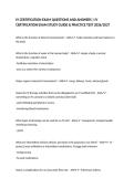 IV CERTIFICATION EXAM QUESTIONS AND ANSWERS &vert; IV CERTIFICATION EXAM STUDY GUIDE & PRACTICE TEST 2026&sol;2027