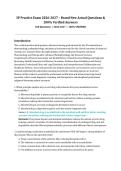 3P Practice Exam 2026&sol;2027 &ndash; 100 Practice Questions with Verified Answers