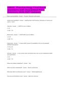 INBDE- Pharmacology Final Exam Questions with Guaranteed Pass Solutions 2026-2027 Updated&period;&NewLine;&NewLine;