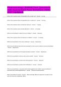 Pharmacology &lpar;INBDE&rpar;Test Questions with Guaranteed Pass Solutions 2026-2027 Updated&period;