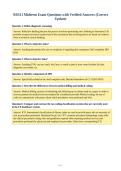 NR511 Midterm Exam Questions with Verified Answers &lpar;Correct&NewLine;Update&rpar;