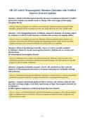 NR 547 week 6 Neurocognitive disorders Questions with Verified&NewLine;Answers &lpar;Correct Update&rpar;