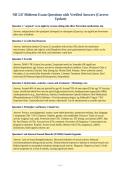 NR 547 Midterm Exam Questions with Verified Answers &lpar;Correct&NewLine;Update&rpar;