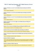 NR 547- Final Exam Questions with Verified Answers &lpar;Correct&NewLine;Update&rpar;