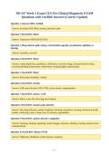 NR 547 Week 1 Exam CEA Pre-Clinical Diagnostic EXAM&NewLine;Questions with Verified Answers &lpar;Correct Update&rpar;