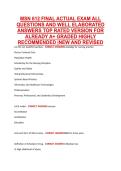MSN 612 FINAL ACTUAL EXAM ALL &NewLine;QUESTIONS AND WELL ELABORATED &NewLine;ANSWERS TOP RATED VERSION FOR &NewLine;ALREADY A&plus; GRADED HIGHLY &NewLine;RECOMMENDED &vert;NEW AND REVISED 