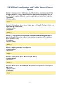 NR 565 Final Exam Questions with Verified Answers &lpar;Correct&NewLine;Update&rpar;