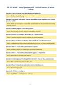 NR 565 Week 2 Study Questions with Verified Answers &lpar;Correct&NewLine;Update&rpar;