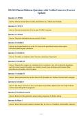 Package Deal-&semi;&semi;NR565 &sol; NR 565 Exams with CORRECT Answers &lpar;New Update&rpar;