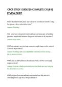 CRCR STUDY GUIDE 120 COMPLETE COURSE&NewLine;REVIEW GUIDE&NewLine;