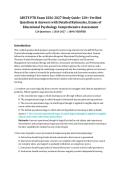 ABCTE PTK Exam 2026&sol;2027 &ndash; Educational Psychology Comprehensive Assessment &vert; 120&plus; Practice Questions with Verified Answers & Detailed Rationales