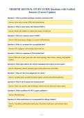 NR569&sol;NR 569 FINAL STUDY GUIDE Questions with Verified&NewLine;Answers &lpar;Correct Update&rpar;