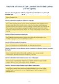 NR576&sol;NR 576 FINAL EXAM Questions with Verified Answers&NewLine;&lpar;Correct Update&rpar;