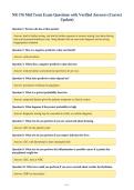 Package Deal-&semi;&semi;NR576&sol;NR 576  Exams with CORRECT Answers &lpar;New Update&rpar;