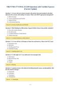 NR577&sol;NR 577 FINAL EXAM Questions with Verified Answers&NewLine;&lpar;Correct Update&rpar;