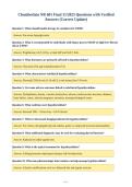Chamberlain NR 601 Final 11&sol;2025 Questions with Verified&NewLine;Answers &lpar;Correct Update&rpar;