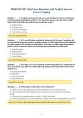 NR601&sol;NR 601 Final Exam Questions with Verified Answers&NewLine;&lpar;Correct Update&rpar;