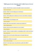 NR601 general review Questions with Verified Answers &lpar;Correct&NewLine;Update&rpar;