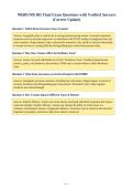 NR605&sol;NR 605 Final Exam Questions with Verified Answers&NewLine;&lpar;Correct Update&rpar;
