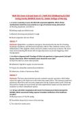 NUR 231 Exam 4 Actual Exam V3 &vert; NUR 231 Childbearing & Child &NewLine;Caring Family &lpar;NUR231 Exam 4&rpar; &vert; Galen College of Nursing 
