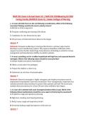NUR 231 Exam 4 Actual Exam V2 &vert; NUR 231 Childbearing & Child &NewLine;Caring Family &lpar;NUR231 Exam 4&rpar; &vert; Galen College of Nursing 