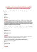 NUR 231 Exam 1 Actual Exam V1 &vert; NUR 231 Childbearing & Child &NewLine;Caring Family &lpar;NUR231 Exam 1&rpar; &vert; Galen College of Nursing 