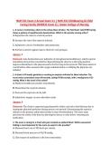 NUR 231 Exam 2 V1&ndash;V3 &vert; NUR 231 Childbearing & Child Caring Family &vert; Actual Q&A with Rationale &lpar;NUR231 Exam 2&rpar; &vert; Galen College of Nursing