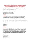 NUR 231 Exam 1 V1&ndash;V3 &vert; NUR 231 Childbearing & Child Caring Family &vert; Actual Q&A with Rationale &lpar;NUR231 Exam 1&rpar; &vert; Galen College of Nursing