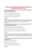 NUR 210 Exam 3 V2 &vert; NUR 210 Pharmacology &vert; Actual Q&A with &NewLine;Rationale &lpar;NUR 210 Exam 3&rpar; &vert; Galen 