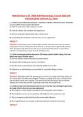 NUR 210 Exam 2 V3 &vert; NUR 210 Pharmacology &vert; Actual Q&A with &NewLine;Rationale &lpar;NUR 210 Exam 2&rpar; &vert; Galen