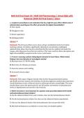 NUR 210 Final Exam V2 &vert; NUR 210 Pharmacology &vert; Actual Q&A with &NewLine;Rationale &lpar;NUR 210 Final Exam&rpar; &vert; Galen 