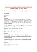 NUR 210 Final Exam V1 &vert; NUR 210 Pharmacology &vert; Actual Q&A with &NewLine;Rationale &lpar;NUR 210 Final Exam&rpar; &vert; Galen