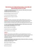 NUR 210 Final Exam V1 &vert; NUR 210 Pharmacology &vert; Actual Q&A with &NewLine;Rationale &lpar;NUR 210 Final Exam&rpar; &vert; Galen