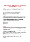 NUR 210 Exam 4 V1&ndash;V3 &vert; NUR 210 Pharmacology &vert; Actual Q&A with Rationale &lpar;NUR210 Exam 4&rpar; &vert; Galen