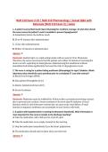 NUR 210 Exam 3 V1&ndash;V3 &vert; NUR 210 Pharmacology &vert; Actual Q&A with Rationale &lpar;NUR210 Exam 3&rpar; &vert; Galen