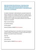 WGU D514 OA WGU D514 ACTUAL Exam &vert;&vert; Most Recent Exam &NewLine;2026&vert;2027 Actual Complete Real Exam Questions And Correct &NewLine;Answers &lpar;Verified Answers&rpar; Already Graded A&plus; &vert; Guaranteed Success&excl; &NewLine;Newest Exam &vert; Just Released&excl;&excl;